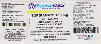 Ndc 68258-7159-xx (Ndc 68258 7159 Xx      Caraco)